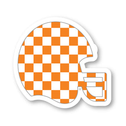 Checkerboard Helmet Sticker