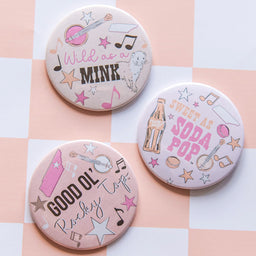 Rocky Top 3" Buttons||||||||||||