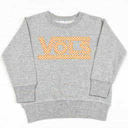 Kids Vols Checkerboard Sweatshirt