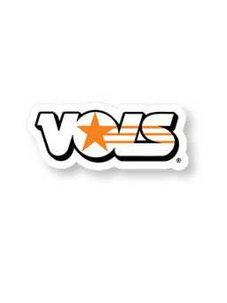 Retro Vols Star Sticker (2 Colors)