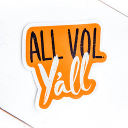 All Vol Y'all Decal