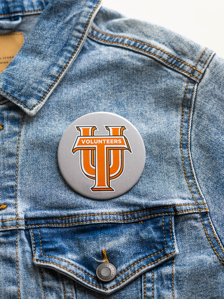 3" Interlocking UT "Volunteers" Button (3 Colors)