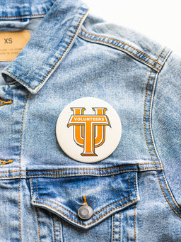3" Interlocking UT "Volunteers" Button (3 Colors)