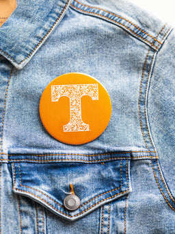 3" Lace "Power T" Button (3 Colors)