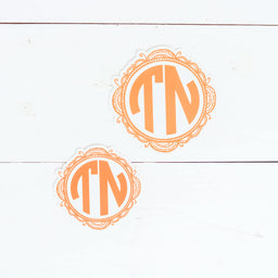 TN Monogram Decal