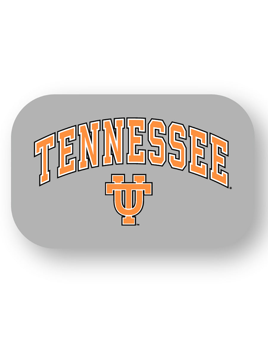 Tennessee Interlocking UT Sticker, Grey