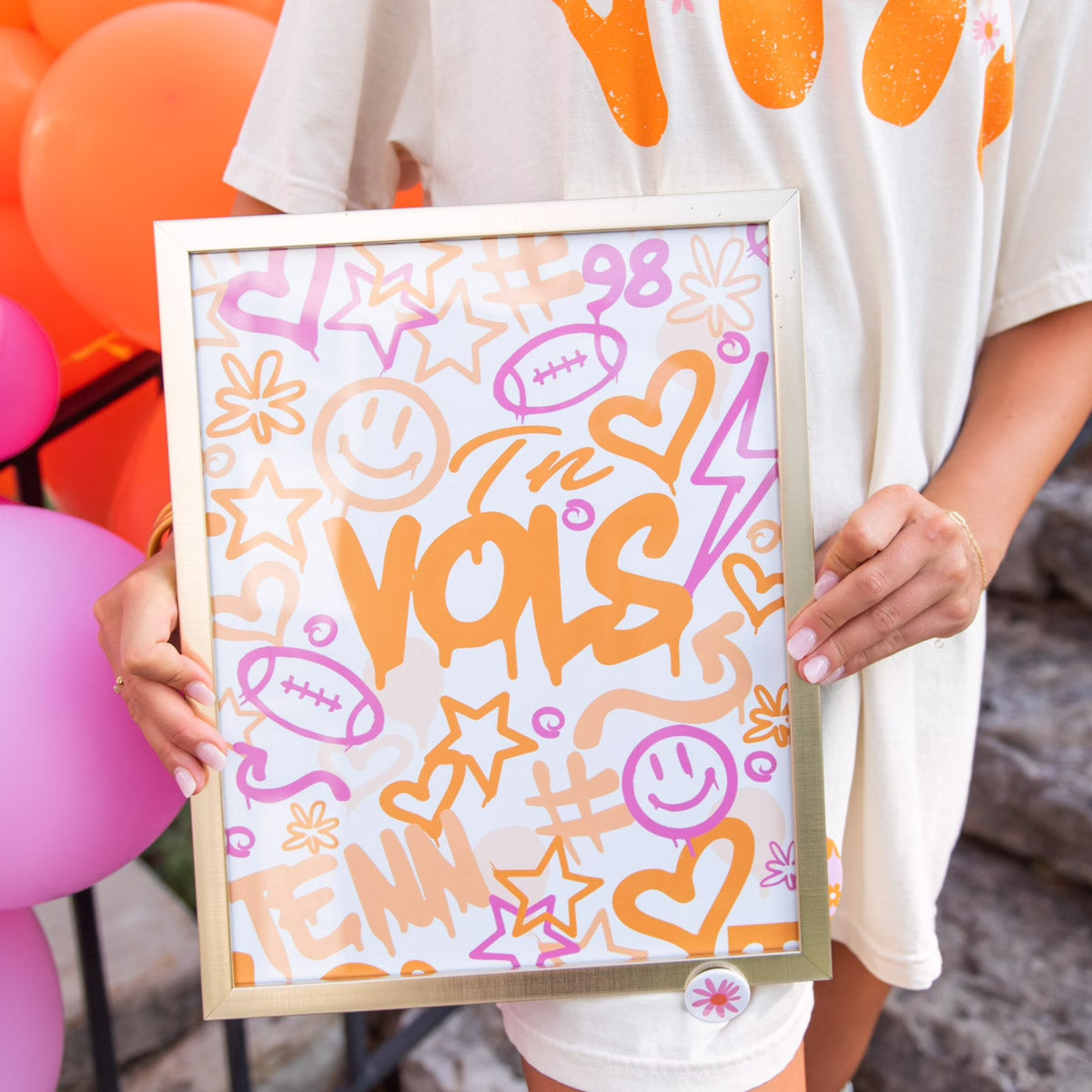 Vols Graffiti Art Print