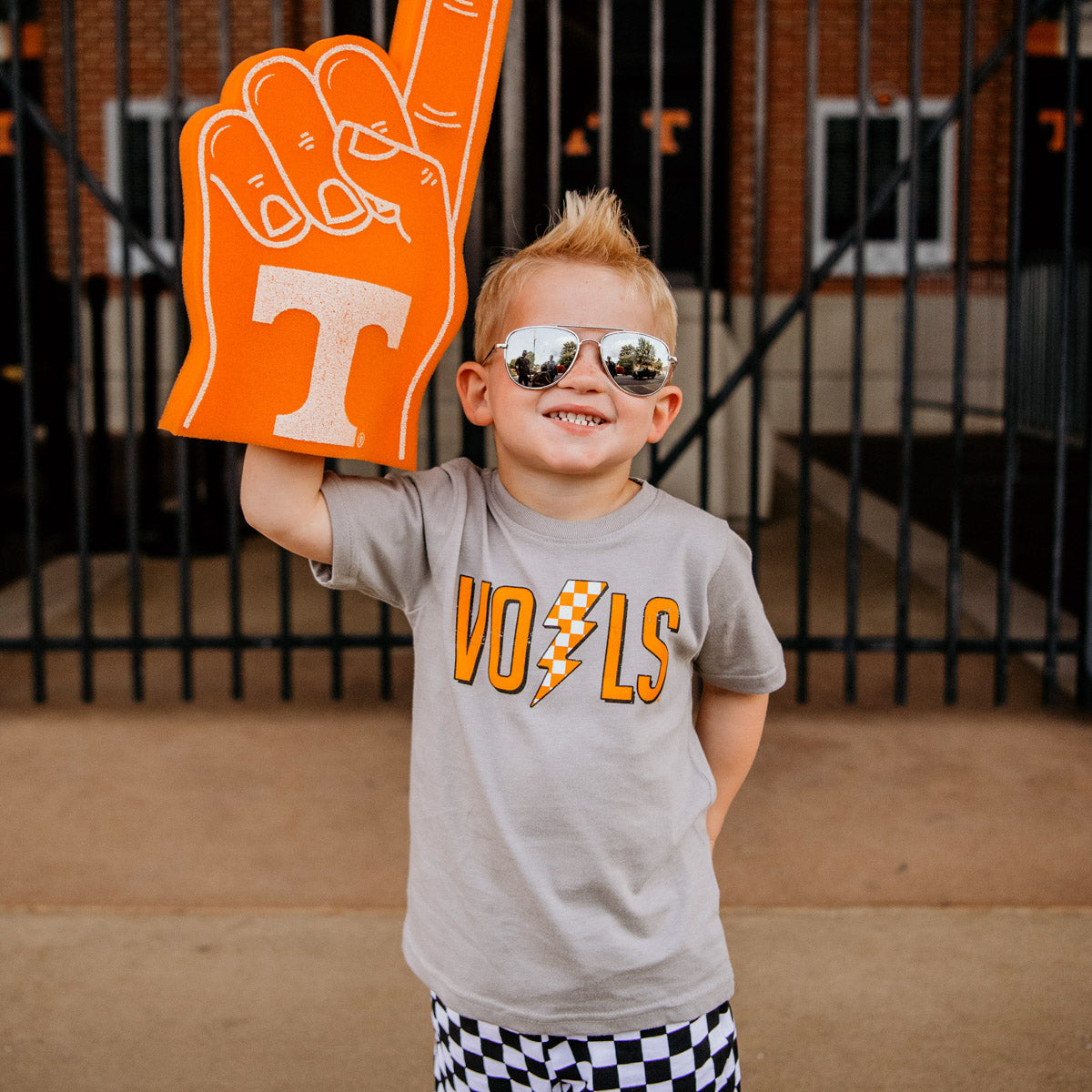 Vols Lightning Bolt Toddler T-Shirt|Vols Lightning Bolt Tee