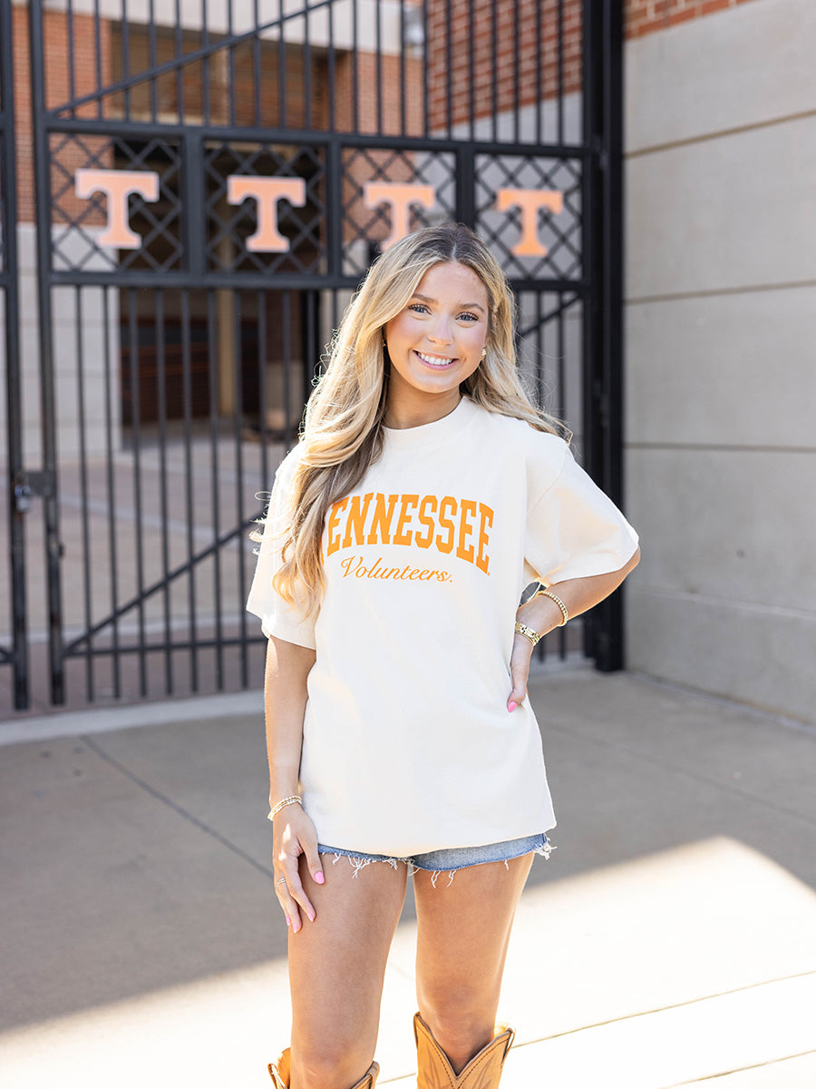 Tennessee Volunteers Cream Short-Sleeve T-Shirt