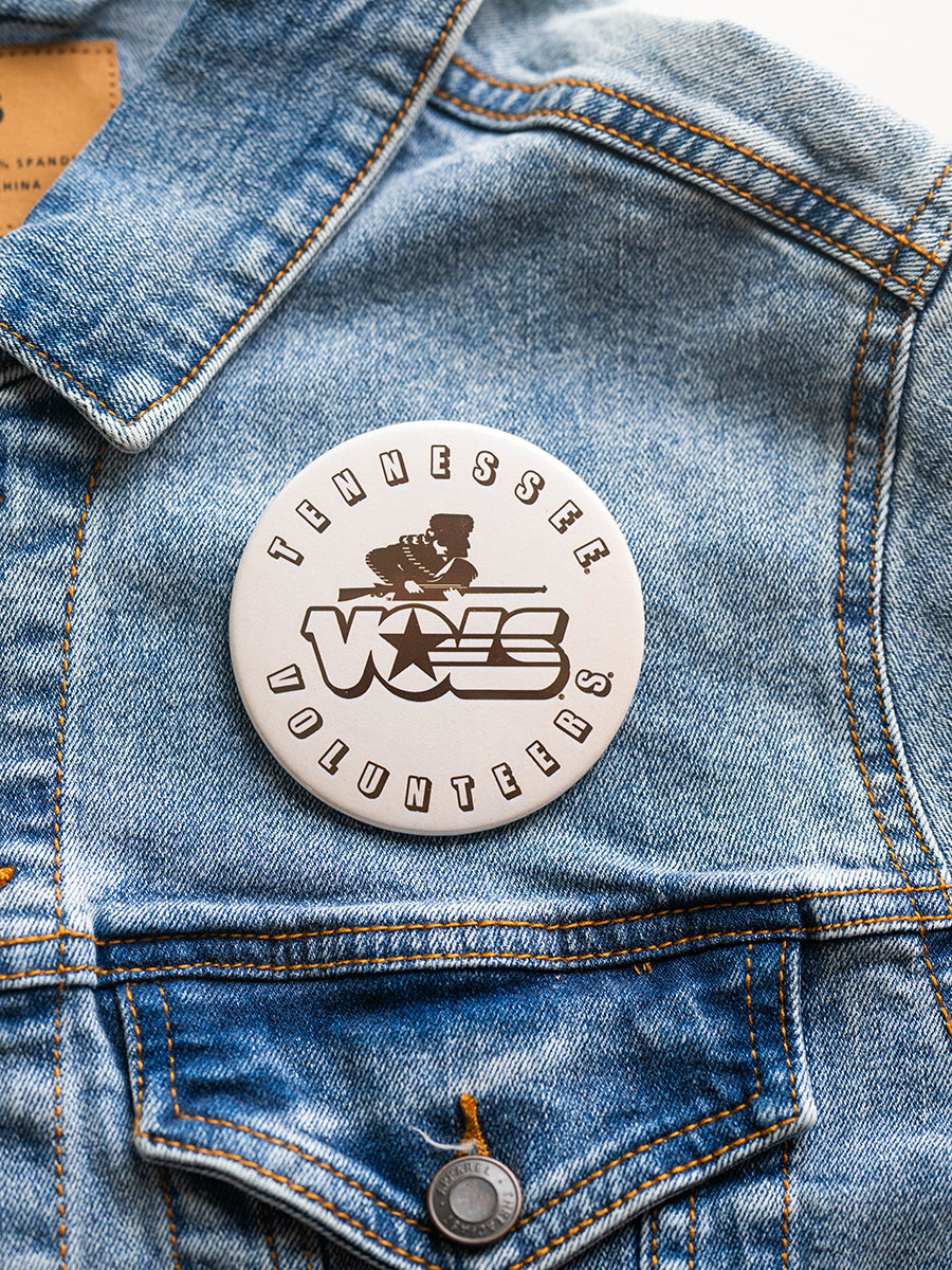 3" Vols Star Rifleman Button