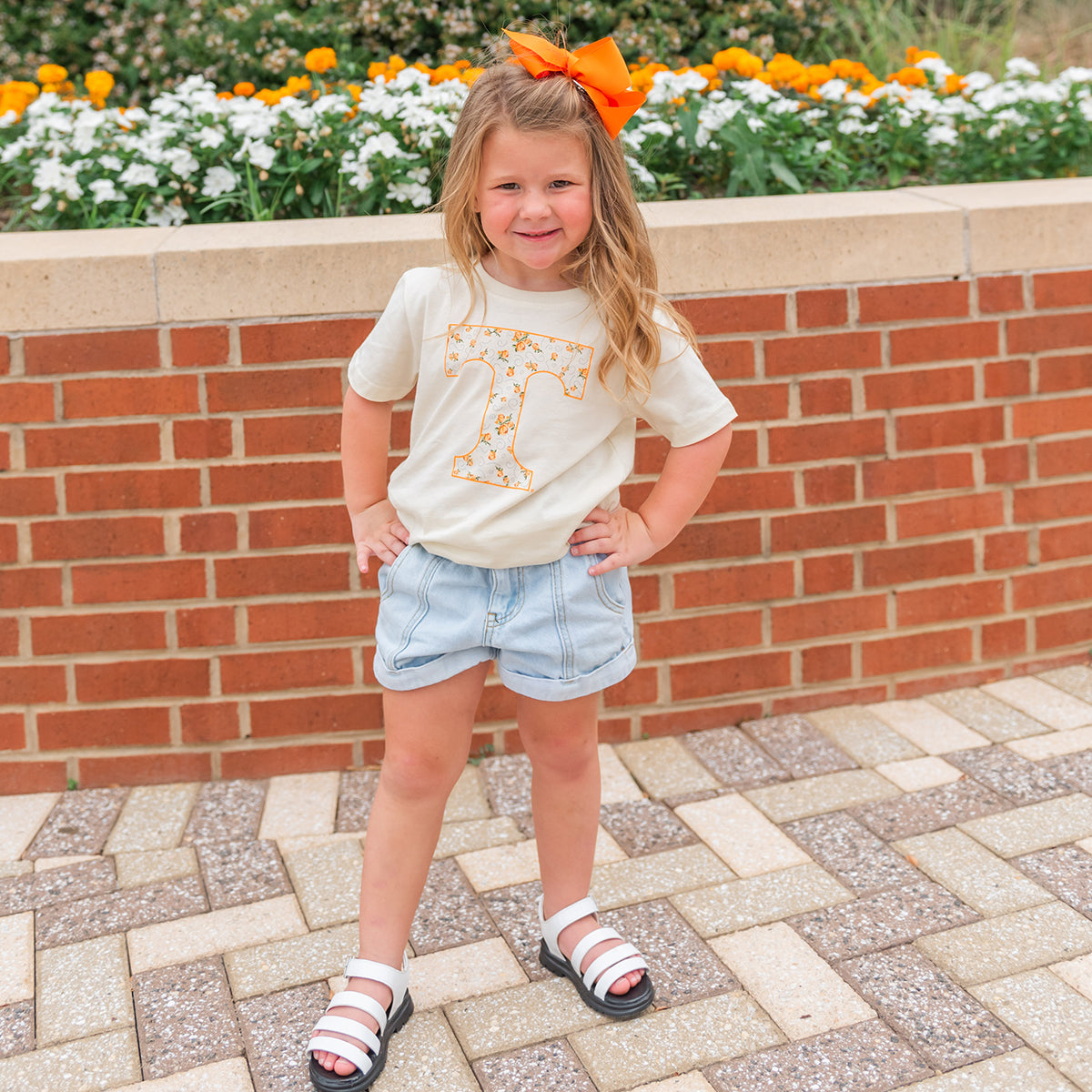 Floral Power T Short-Sleeve T-Shirt, Toddler