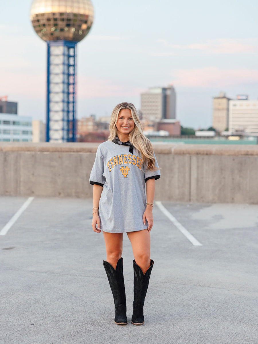 Tennessee Interlocking UT Ringer Tee
