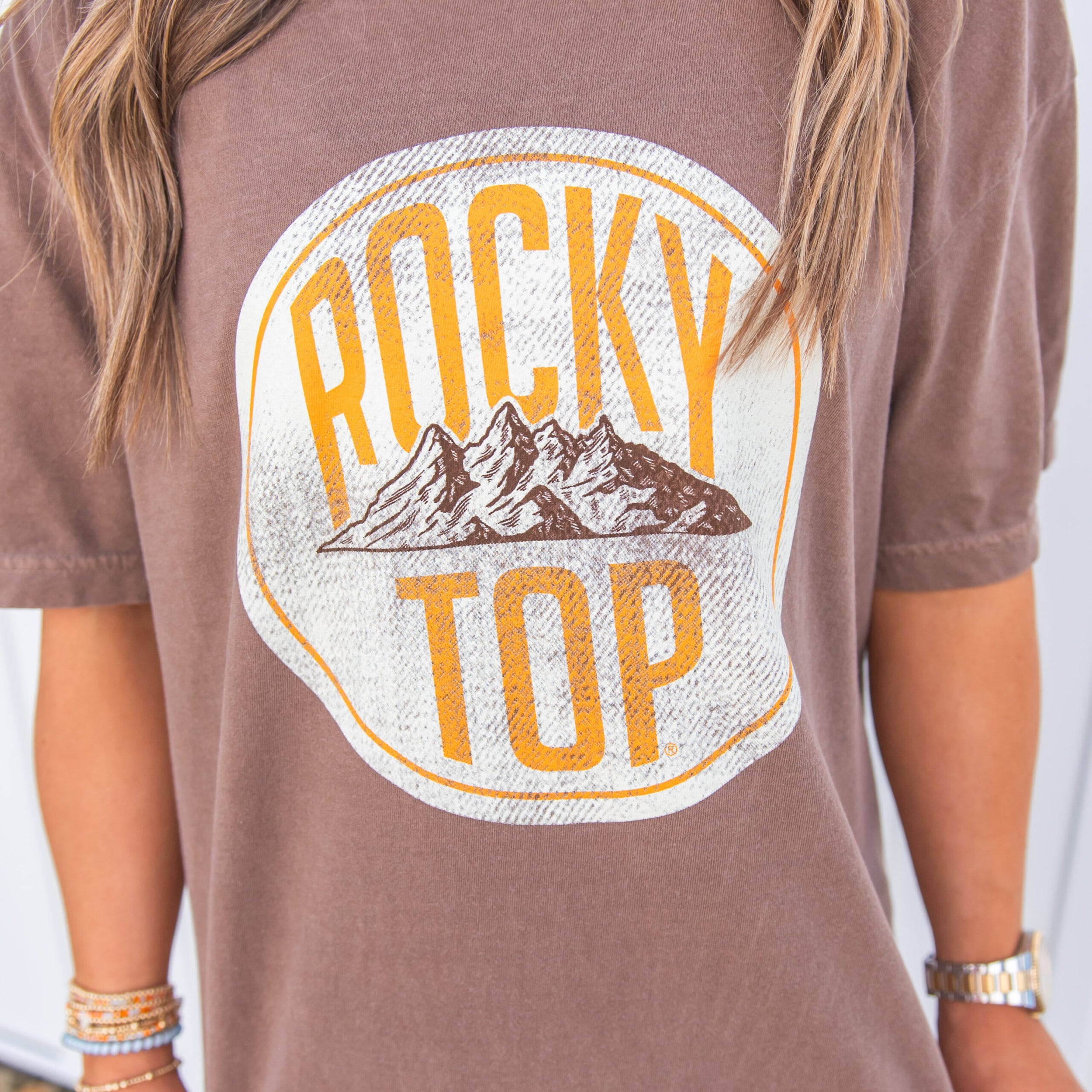 Rocky Top Mountain T-Shirt|Short Sleeve Rocky Top Tee|Rocky Top Short Sleeve Tee