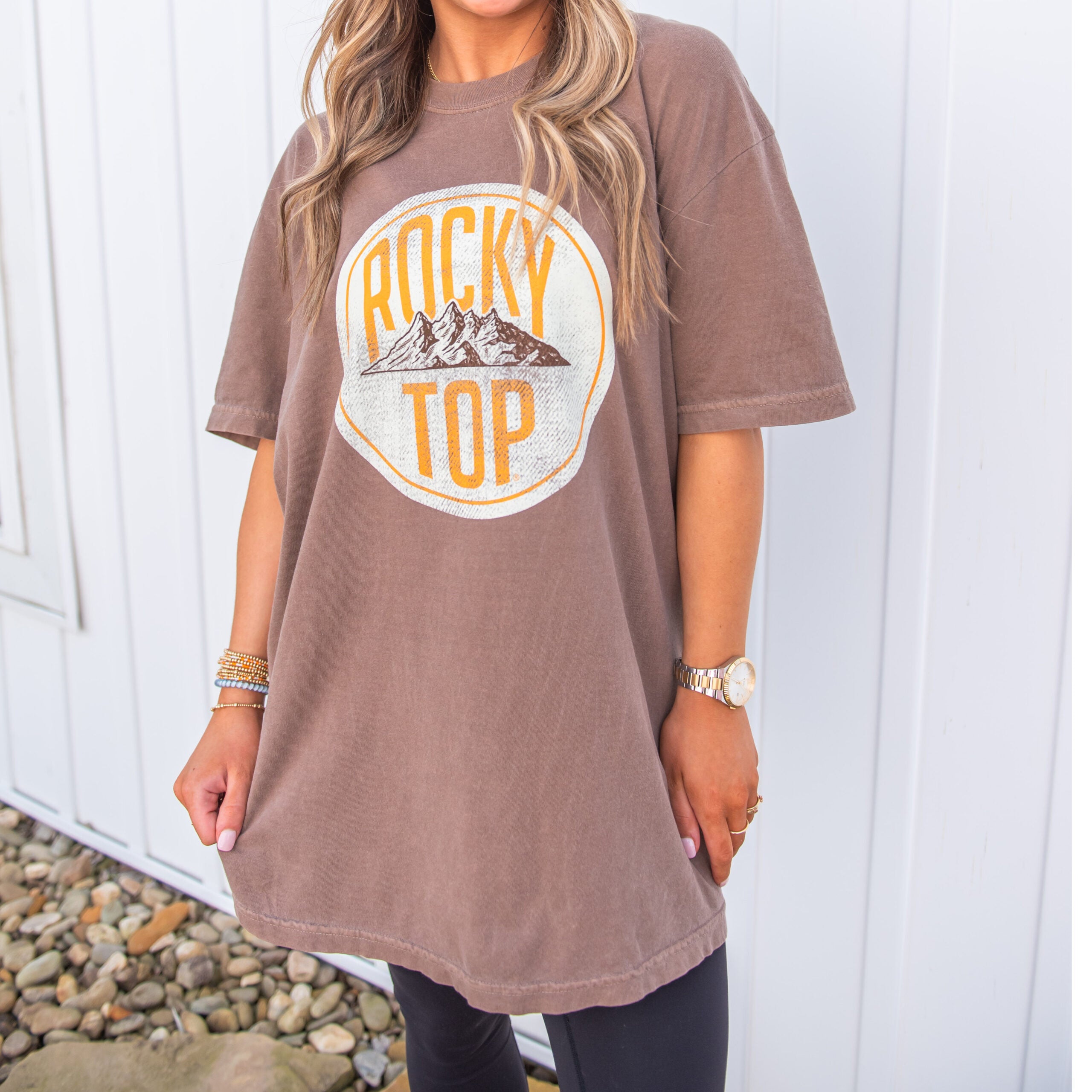 Rocky Top Mountain T-Shirt|Short Sleeve Rocky Top Tee|Rocky Top Short Sleeve Tee