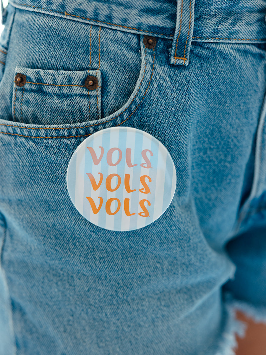 3" VOLS VOLS VOLS Button