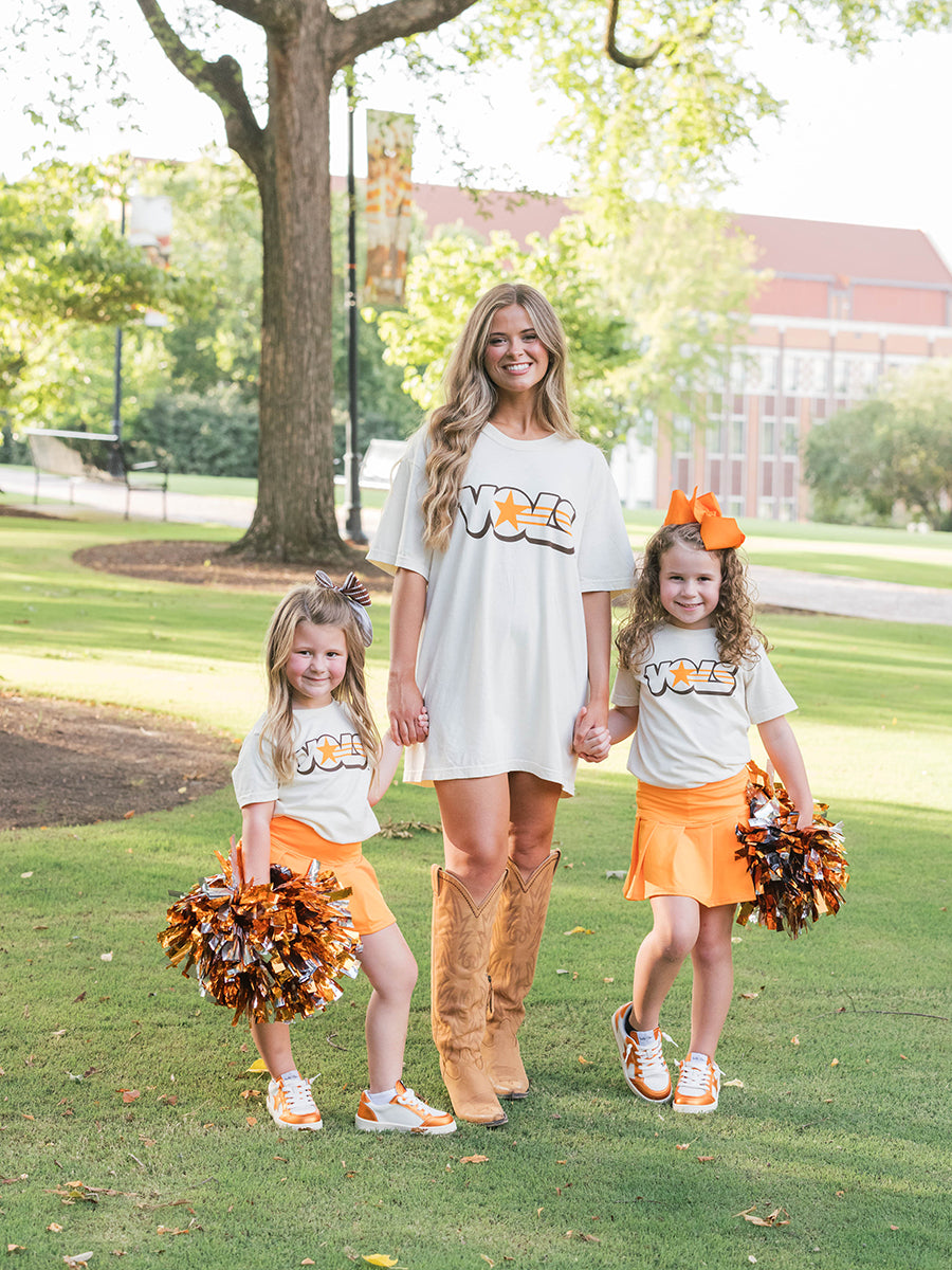 Cream Vols Star Short-Sleeve T-Shirt, Toddler & Youth