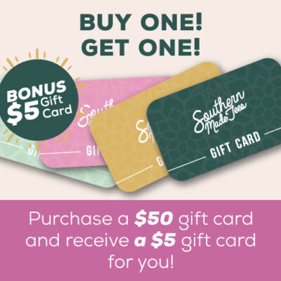 Southern Made Tees gift cards