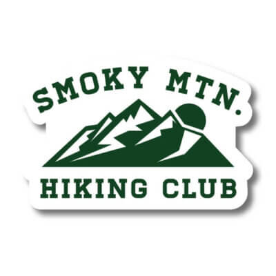 Smoky Mountain Hiking decal