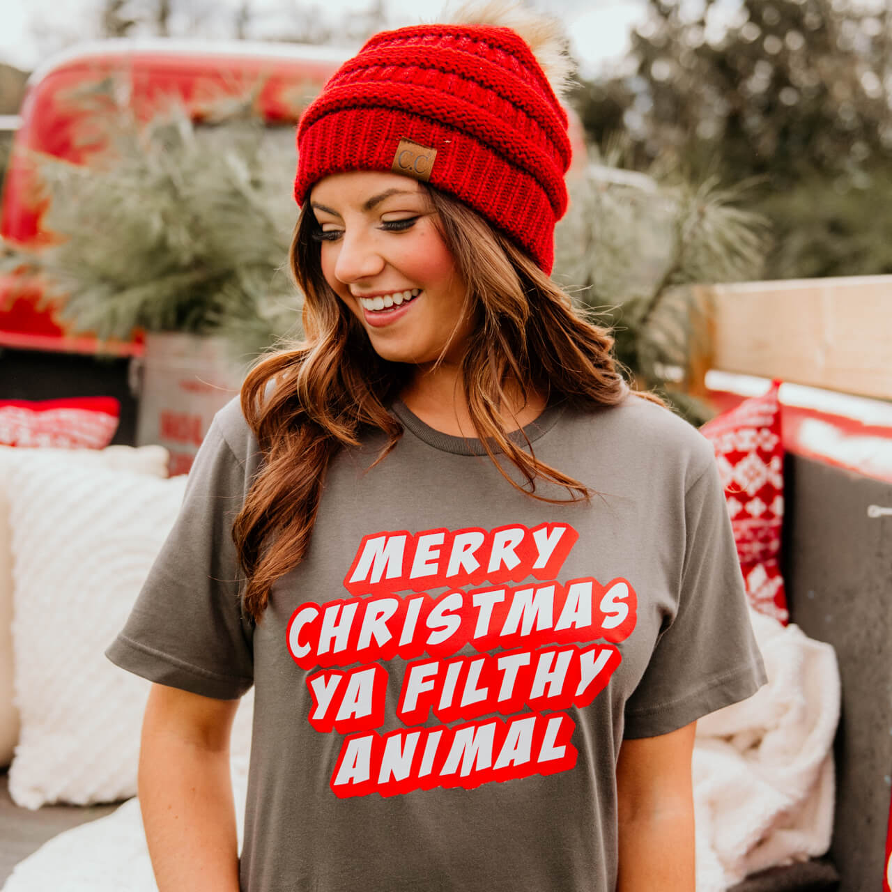 Merry Christmas Ya Filthy Animal T-Shirt | Southern Made Tees