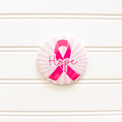 HOPE Breast Cancer Button