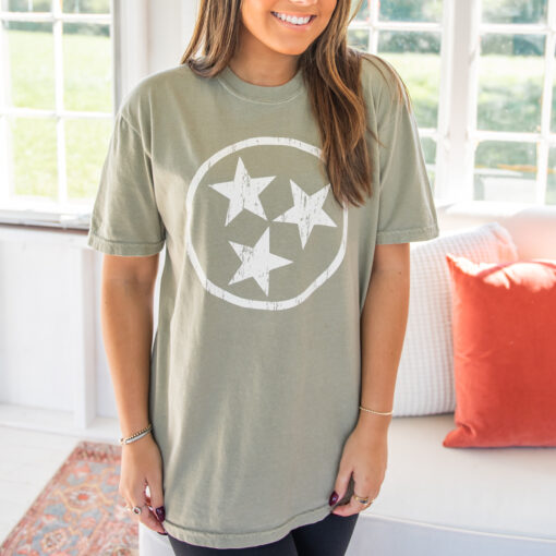 Sage Tennessee Tri-Star T-Shirt