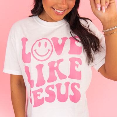 Jesus Smiley Face T-Shirt