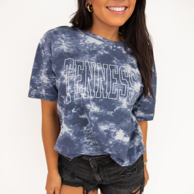 Tie-Dye Tennessee Monogram T-Shirt (Youth) - Southern Made Tees