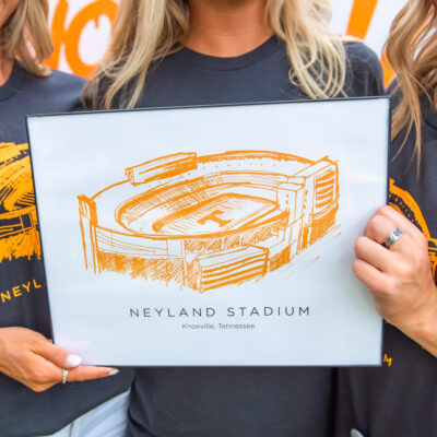 Neyland Stadium Art Print
