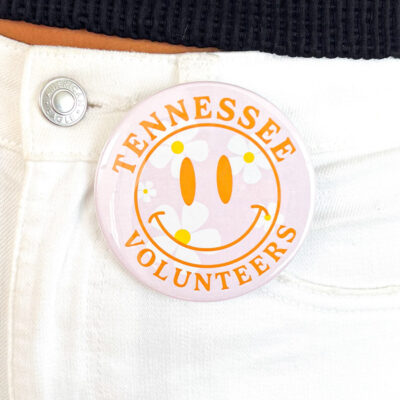 Tennessee Smiley Face Button