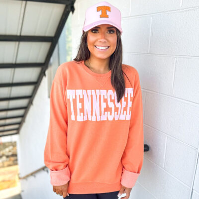 Orange Pink Tennessee Sweatshirt