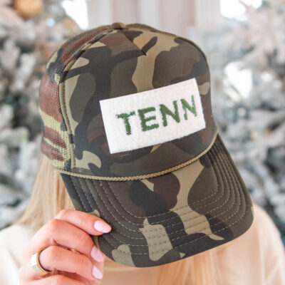 Camo TENN Trucker Hat